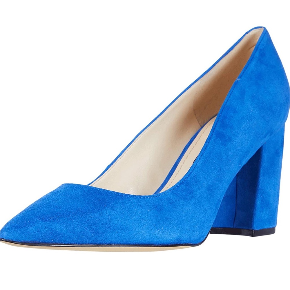 NWT Nine West Medium Blue Cara Pumps